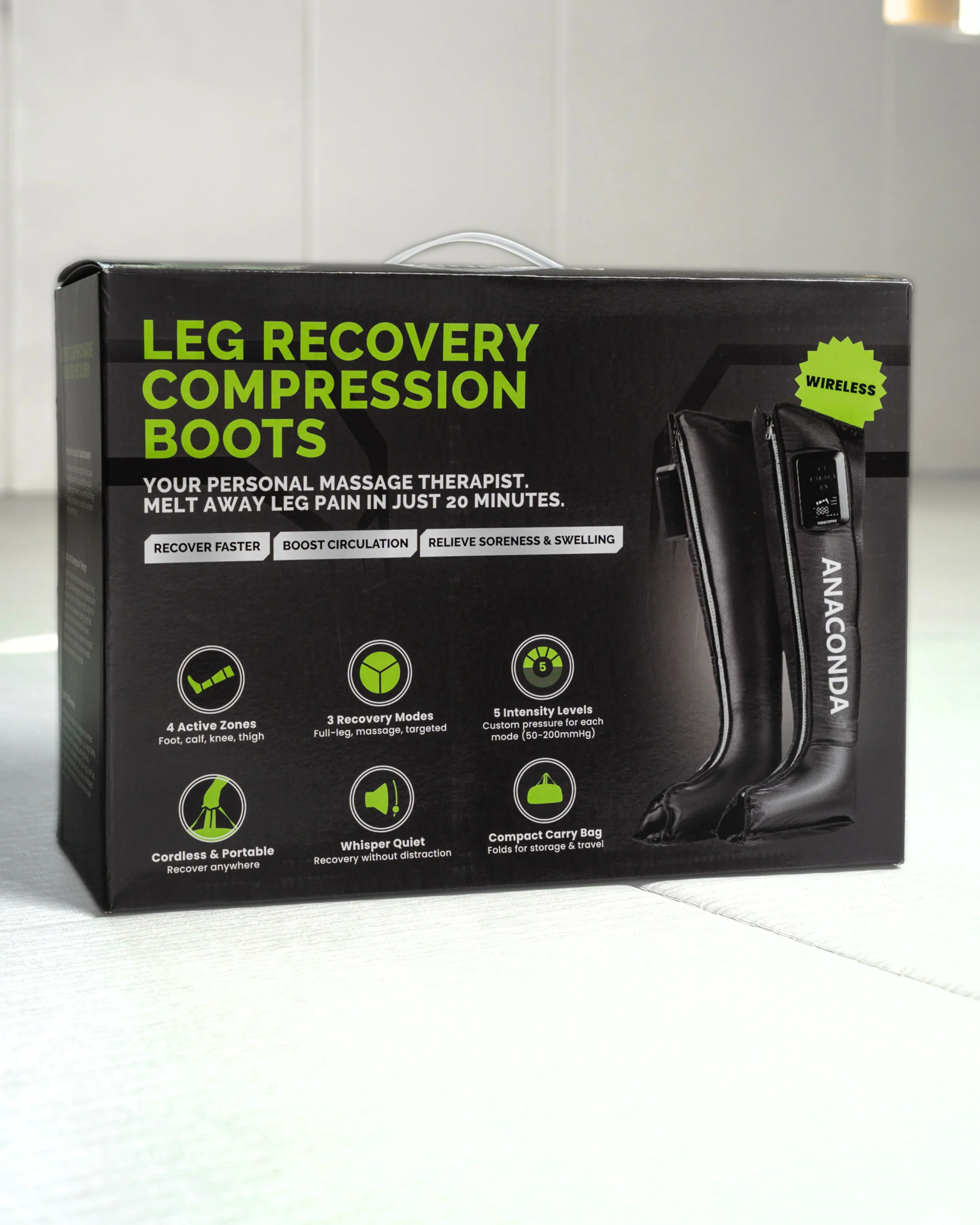 Anaconda Leg Recovery Compression Boots - Image 9