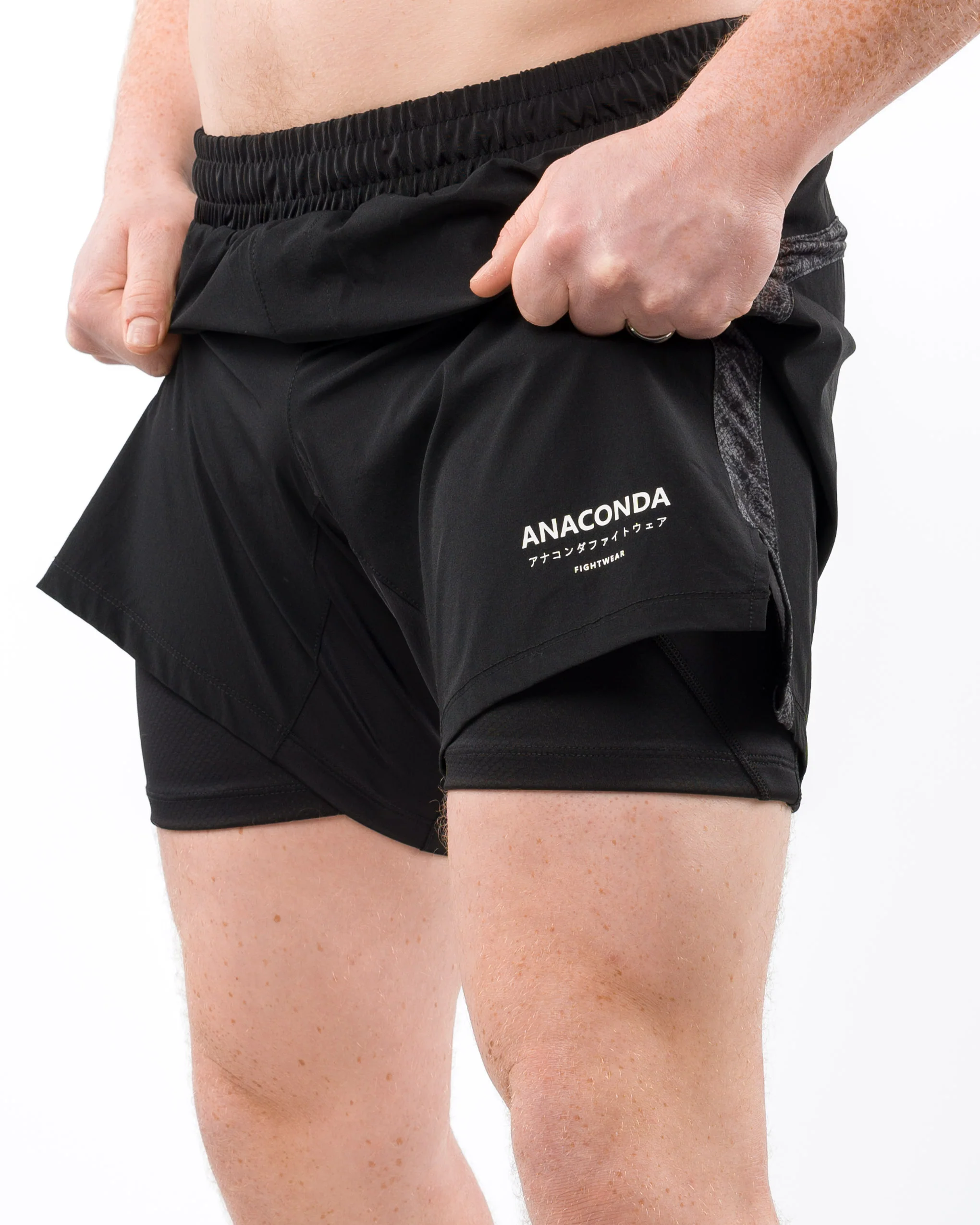 X-Vent Shorts Black - Image 5