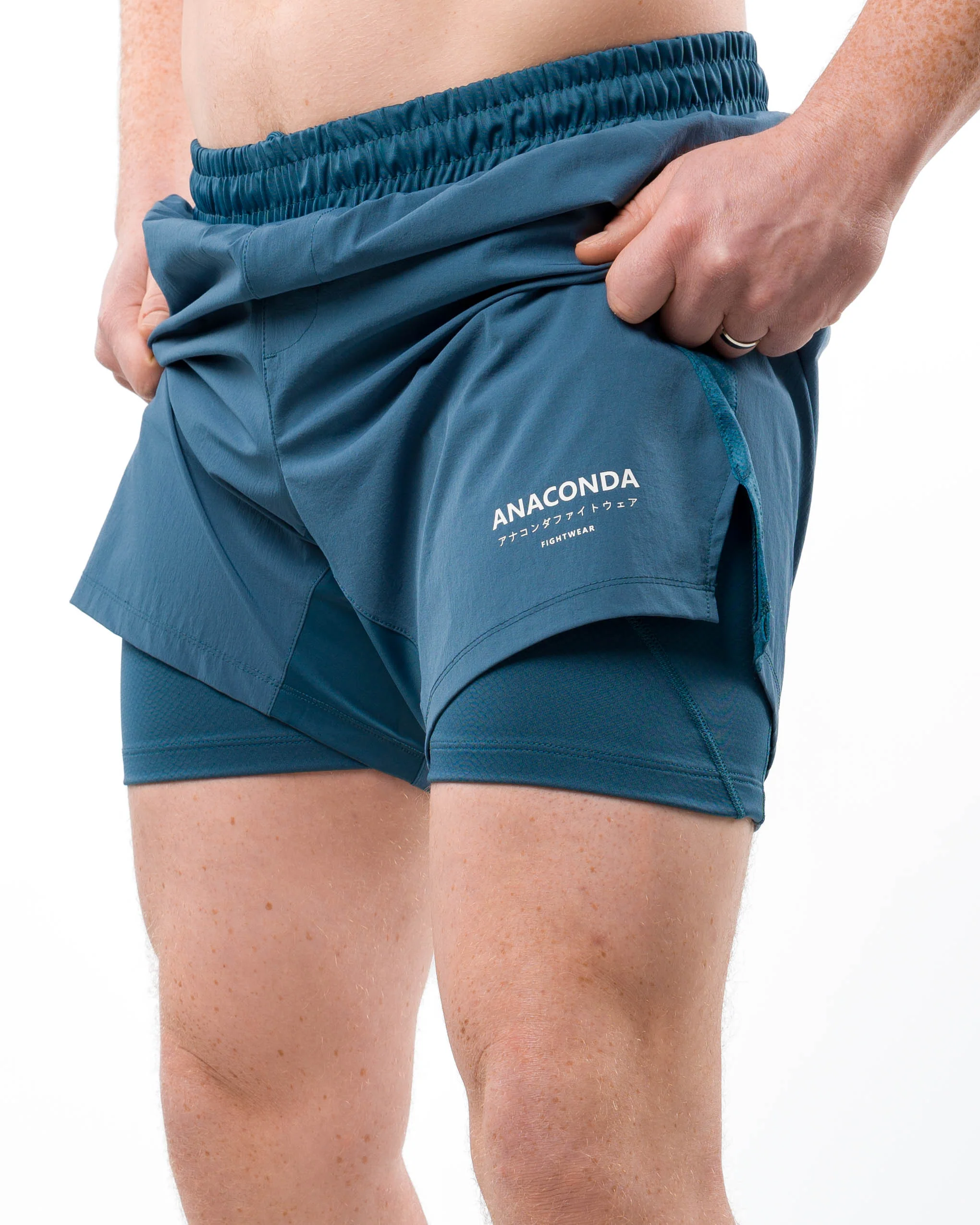X-Vent Shorts Blue - Image 6