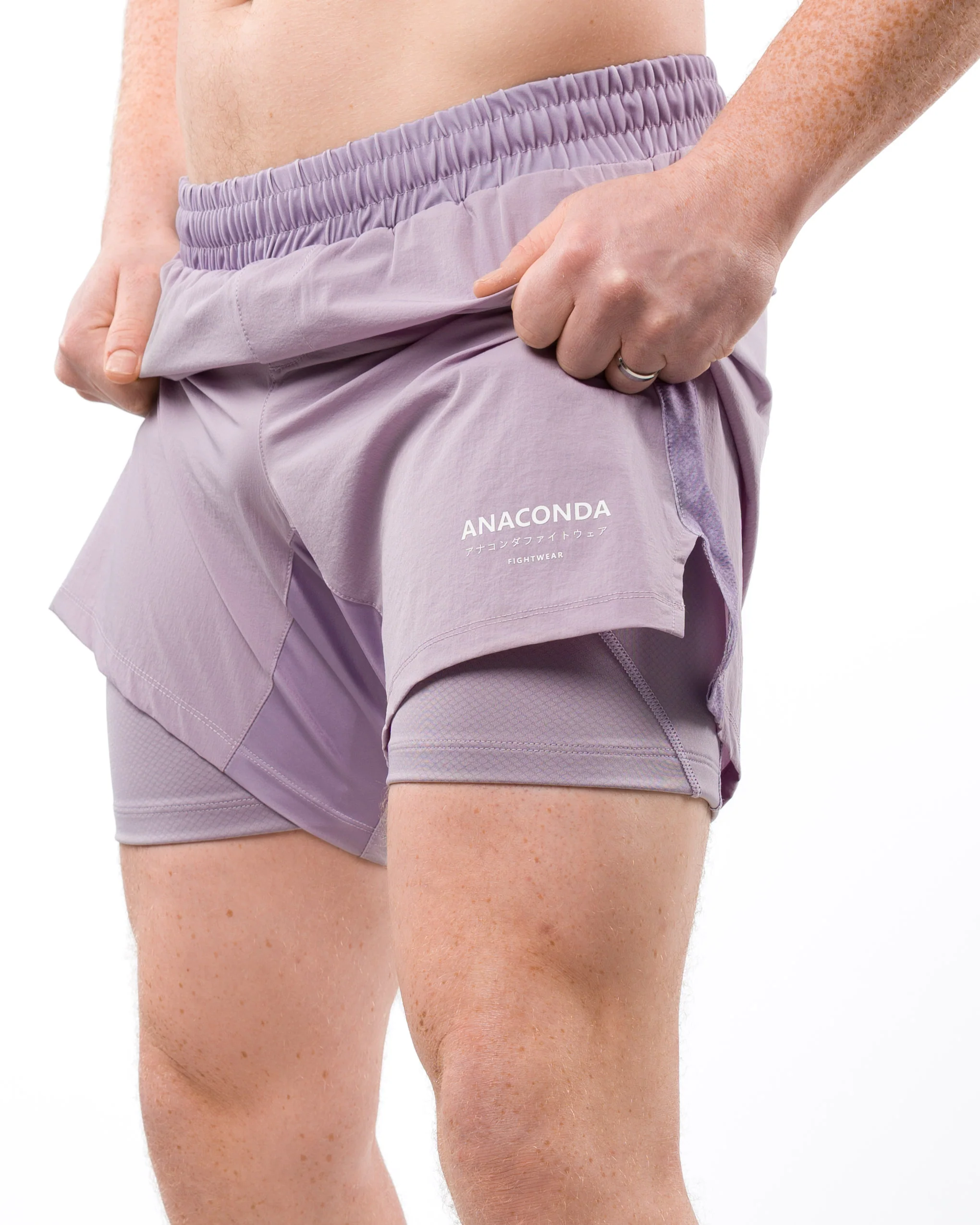 X-Vent Shorts Purple - Image 6